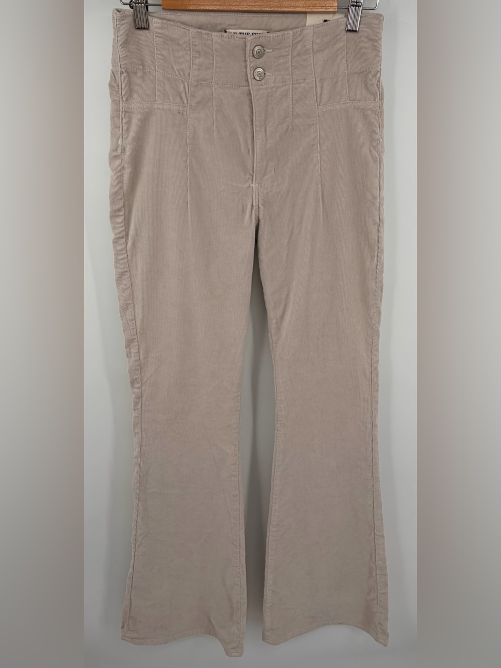 We The Free Jayde cord flare jeans women’s 27 NWT fall preppy boho lightweight